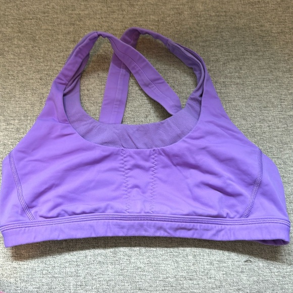 Lululemon purple pocket bra size 8 - Picture 1 of 3